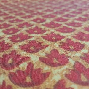 1994 "Sultan Shell" Natasha Hubshman Palm & Pomegranates Craft Quilt Sew Fabric